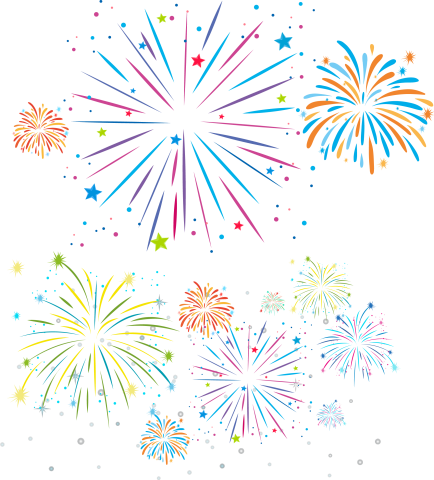 fireworks clipart