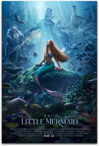 live action little mermaid movie poster