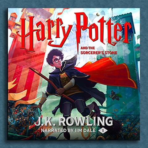 Harry Potter and the Sorcerer's Stone audiobook cover