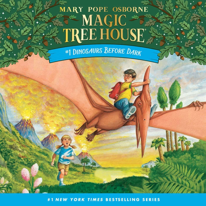 cover art for Magic Treehouse audiobook